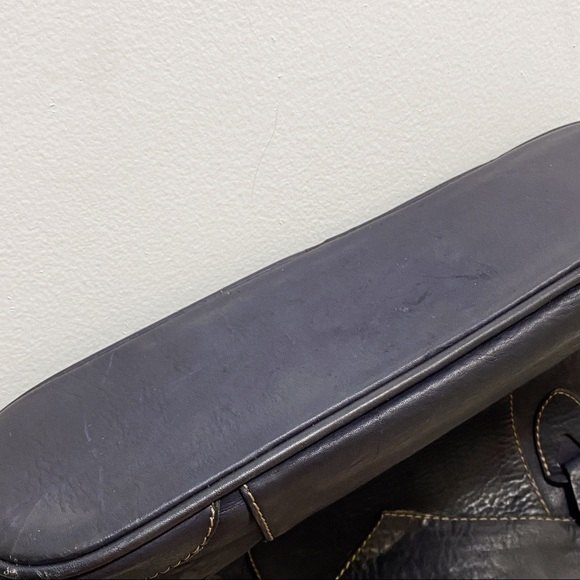 D’Luciano Moda Mexico Brown Leather Tote Shoulder Bag - Picture 9 of 9